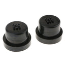 2x Car Headlight Anti Dust Cover Rubber Waterproof Cap fit LED Headlamp 90mm