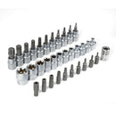 2018 New 34 piece socket wrench set car repair Tool blue