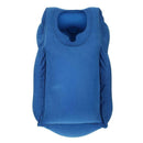 Portable Folding Inflatable Pillows Body Back Support Travel Cushion (Blue)