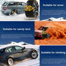 Car Snow Tyre Chains Belt Beef Tendon Vehicles Wheel Anti-skid TPU Chain