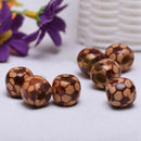 100 pcs wooden beads ball beads spacers spacer beads Jewellery DIY Crafting