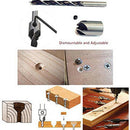 4Pcs Countersink Drill Bit Set Screw Wood Working 3-6Mm Tool Chamfer AU JC.