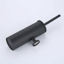 Bathroom Toilet Brush Holder Matt Black, 304 Stainless Steel Toilet Brush W