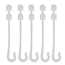 100pcs/lot Plastic Plants Clips Cherry Tomato Clips Support for Vegetable V