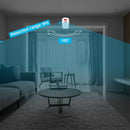 Wireless Alarm System PIR Infrared Detector + 2 Remote Control For Home Security