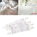 4Pcs Bed Sheet Holder Elastic Fasteners Mattress Cover Blankets Grippers Clip