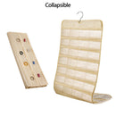 80Pockets Hanging Jewelry Organizers Storage for Holding Earring Jewelrie NT FT