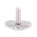 4 Sets Durable Stainless Steel Screws & Nuts Hardware for Kayak Track/ Rail HoMO