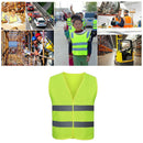 High Visibility Vest Reflective Safety Construction Traffic Waistcoat Work Tops