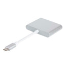 USB 3.1 Type C to USB-C 4K HDMI USB 3.0 Hub Adapter Cable for Macbook Pro