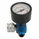 Digital Spray Paint Gun Regulator Air Pressure Gauge 1/4inch 0-140PSI/10Bar