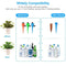 6Pcs Automatic Watering Self Waterer Irrigation Drippers Plant Watering Dri