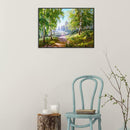 5D DIY Full Drill Diamond Painting Landscape Tree Cross Stitch Embroidery