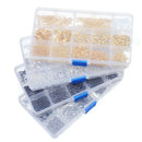 2 Boxes of 580pcs/box Jewelry Making Findings Kit Jewelry Making Starter Kit