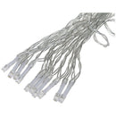 20 LED Strip Battery Powered String Lights Warm White Stripes for Christmas X8W9