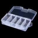 Plastic Fishing Box Multifunctional High Strength Fishing Lure Bait Hooks Tac JR