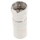 2Pcs F Type Male Plug Connector Socket to RF Coax TV Aerial Male AdapterB Gn