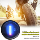 2 inch 52mm Car Motorcycle Fuel Level Meter 12V 8LED Oil Fuel Gauge Universal