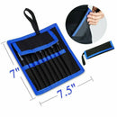 10 X Esd Precision Anti-Static Tweezers Set Maintenance Stainless Steel Too
