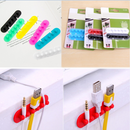 Wire Cable Organizer Line Winder Desktop Cord USB Management Clip Holder