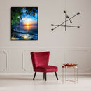 5D DIY Full Drill Diamond Painting Sunrise Cross Stitch Embroidery Ornament