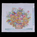 Stamped Cross Stitch Kits Patterns Embroidery Kit - Sunflower, 11 Counted