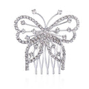 Elegant Rhinestone Hairpin Crystal Hair Comb Women Wedding Valentine Gift