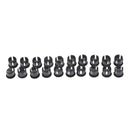 20PCS 5mm Black Plastic LED Holder Case Clip Display Panel LJ