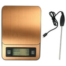 1X(Scale Timed Kitchen Hand Made Coffee Electronic Scale With Temperature P
