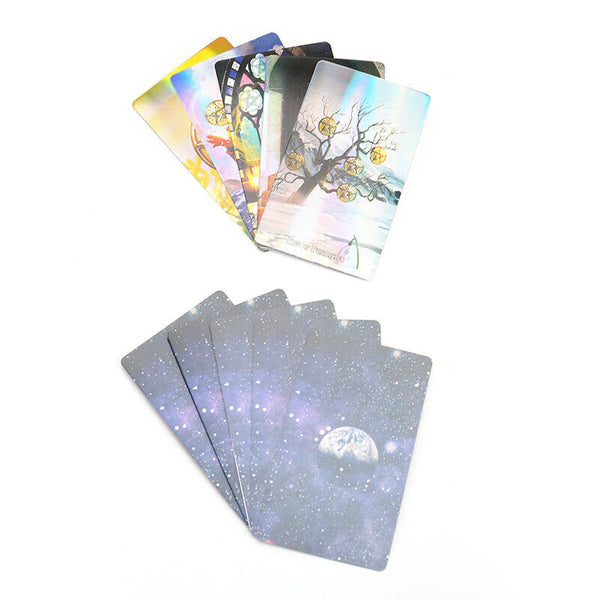 Holographic Tarot Cards Of Witches Divination Fate Oracle Party Deck Board G Hn