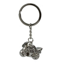 5X(Motorcycle design Pendant Charm solid alloy Key Chain O7D9)