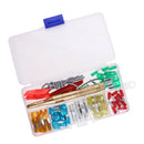 60 Pieces Mini Car Fuses Set Car Fuse Flat Fuse 5 - 30 A For Car Car, With