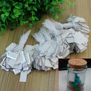 500 Pcs String Jewelry Retail Display Label Price Tags Tickets Tie 27x14 HJV