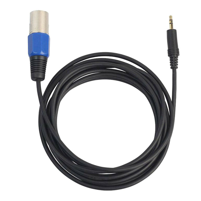 1.5 Meter 3.5mm Plug Male Audio Cable to XLR 3-pin Male Microphone Adapter