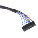 DF14 20Pin 20-20 Signal 8 Bit LCD Screen Driver Board Line LVDS Screen Cable  Gw
