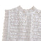 Sexy Women's Sleeveless Stand Collar Lace Low-cut Summer Fitted Tank Top Shirts