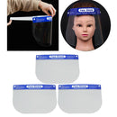 3x Safety Full Face Shield Guard Washable Goggles Face Cover Visor Hat