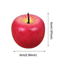 2pcs Christmas Candle Atmosphere Artificial Fruit Shape Home Decoration Romantic