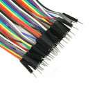 3X 40pcs 10cm Male To Female Dupont Wire Jumper for Arduino Breadboard W2E2
