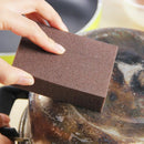 Carborundum Kitchen Clean Rub Pot Rust Focal Stains Cleaning Sponge Brush Tool