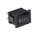 5Pcs Three Position Toggle Switch KCD2 203 6P 6A/250VAC 10A/125VAC Rocker Swi Hc