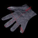 New 100Pcs Clear Disposable Gloves Cooking Cleaning Kitchens Food Handling Tools
