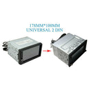 Universal Car Stereo Double 2Din Fitting Cage Mounting Kit Radio Headunit Plate