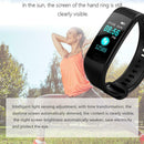 Y5 0.96 inch Heart Rate Blood Pressure Monitor Fitness Smart Band (Black)