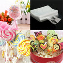 100X Clear Chocolate Lollipop Candy Cello Bag Cellophane Party Favor 10x15cm FT