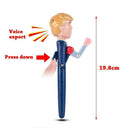 8" Donald Trump Talking Boxing Pen- Novelty Writing Funny Spoof Gag Gift New