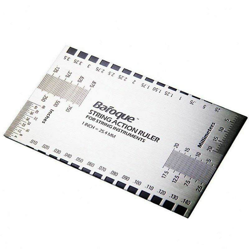 Baroque String Action Ruler Gauge Tool For Guitar Bass Forever-Direct Guita