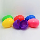10x Count Unfilled Easter Plastic Eggs Party Favor Toys Filler Surpris XFG