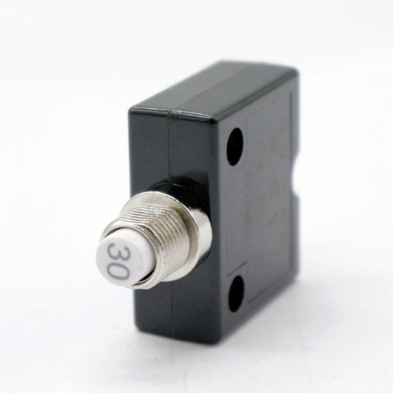 4Pcs 30A+5A 125/250V AC 50V DC Circuit Breaker Manual Overload Switch Fuse