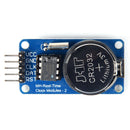 Ds1302 Clock Module With Battery Real-Time Clock Module Rtc For Arduino Avr ã€